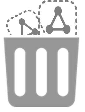 disposable infrastructure icon